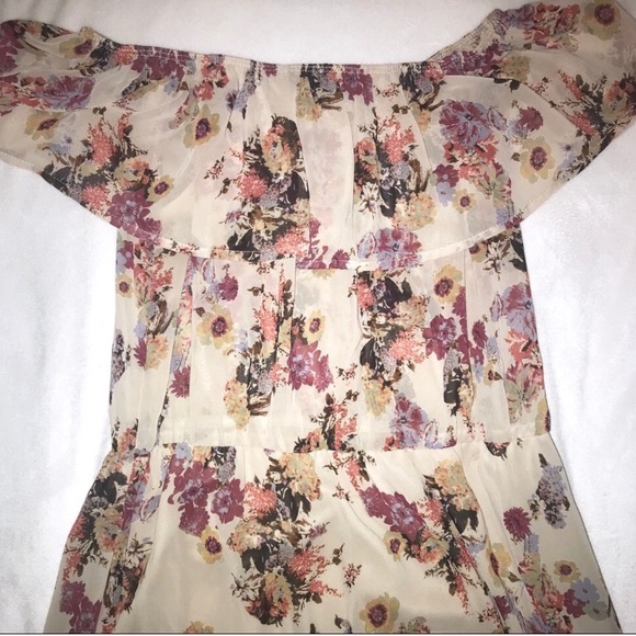 Tobi floral off the shoulder dress - Picture 3 of 7